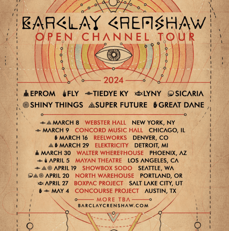 Barclay Crenshaw Announces 2024 Tour + New Album ‘Open Channel’